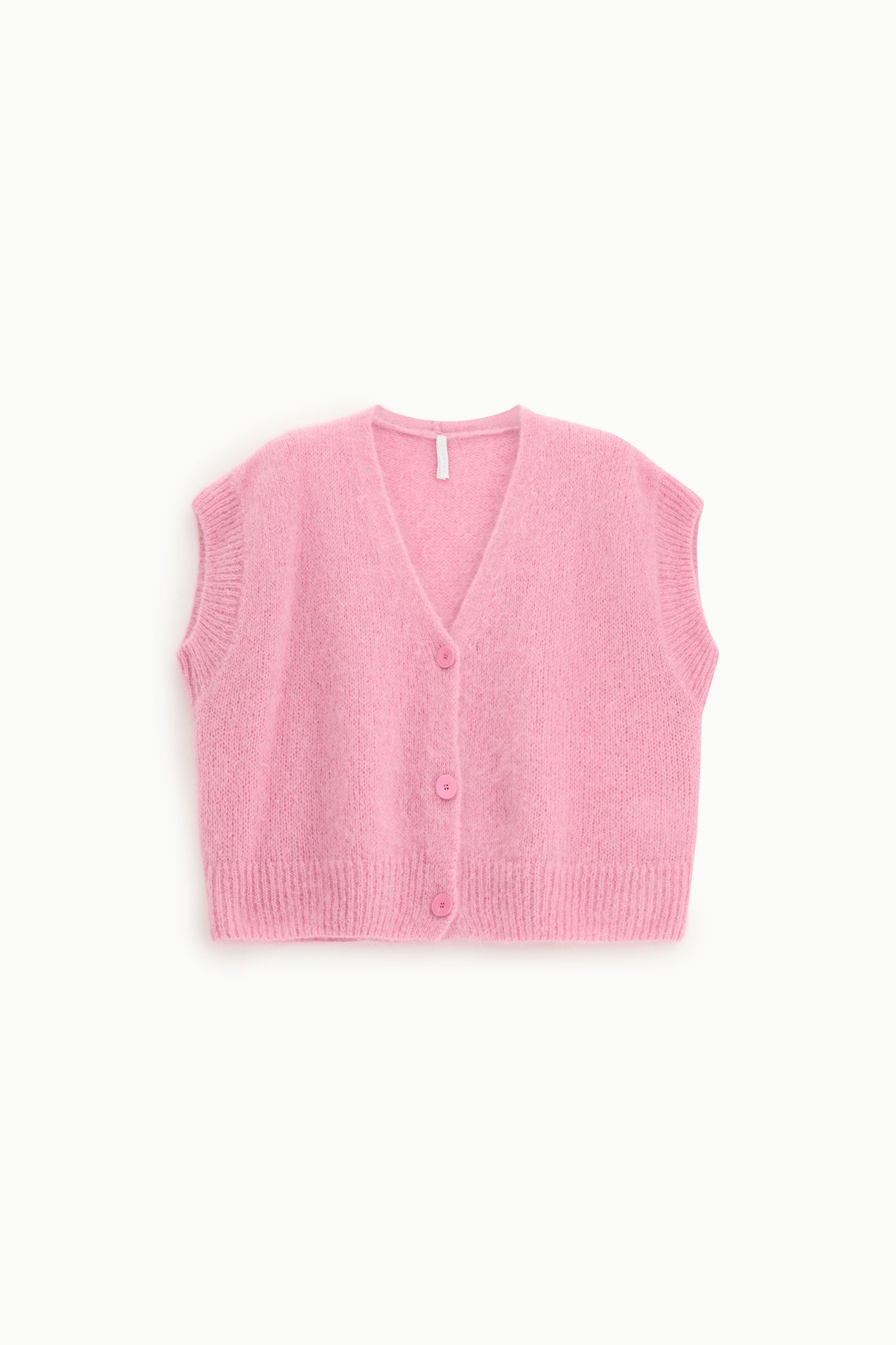 Pull imperial manches courtes rosa baby