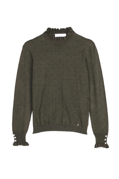 Pull La Petite Etoile Solferinos Kaki