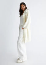 Pull Liu Jo Ecoconçu Bianco Lana