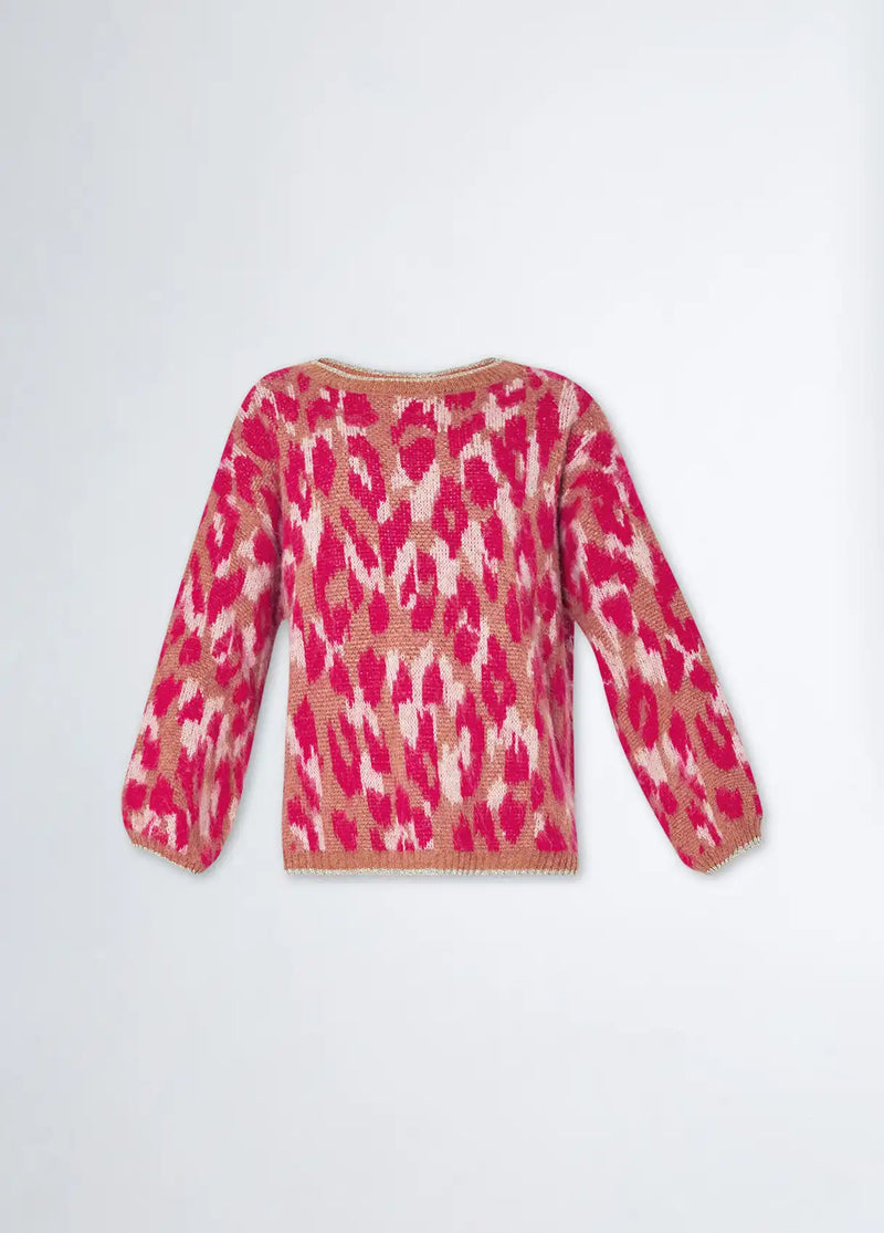 Pull Liu Jo Animalier Glam Macula
