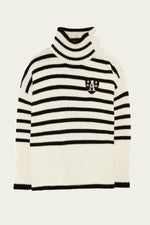 Pull Five Marinière Ecru