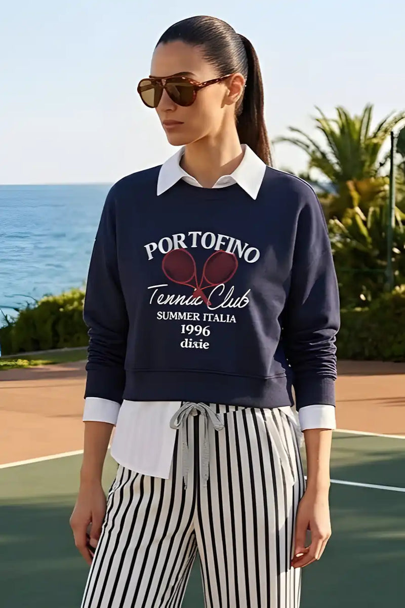 Sweat Dixie Portofino Blu