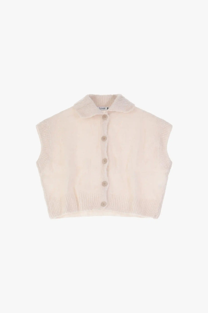 Pull boutonné Please Panna