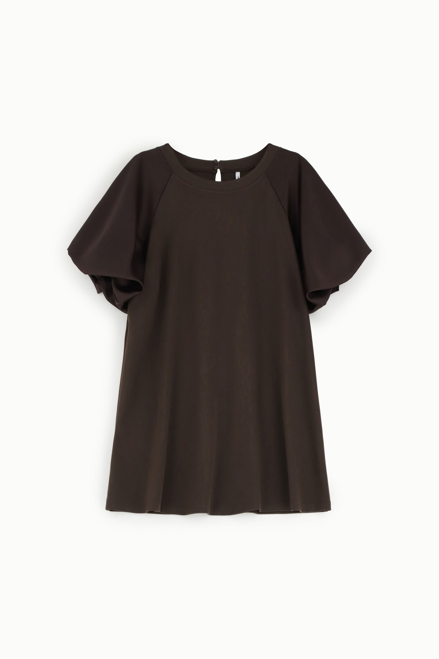 Robe courte trapeze manches ballon imperial
