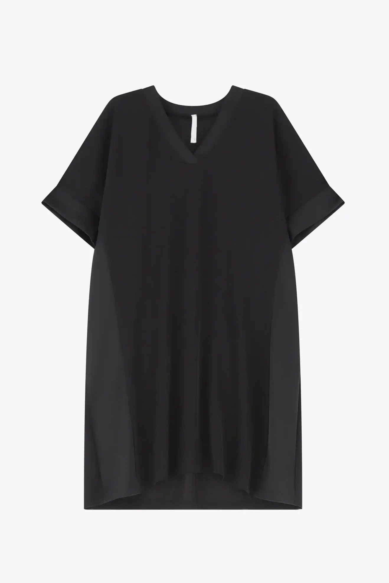 Robe courte Imperial bandes satins Nero