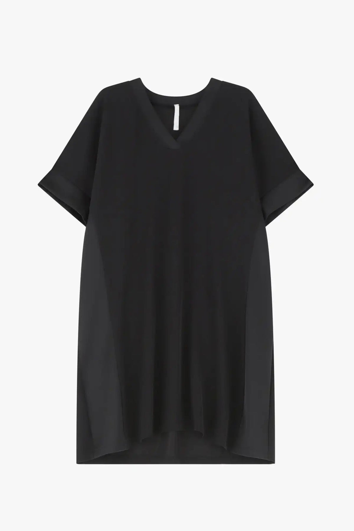 Robe courte Imperial bandes satins Nero