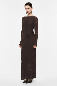 Robe longue Imperial en dentelle Moro