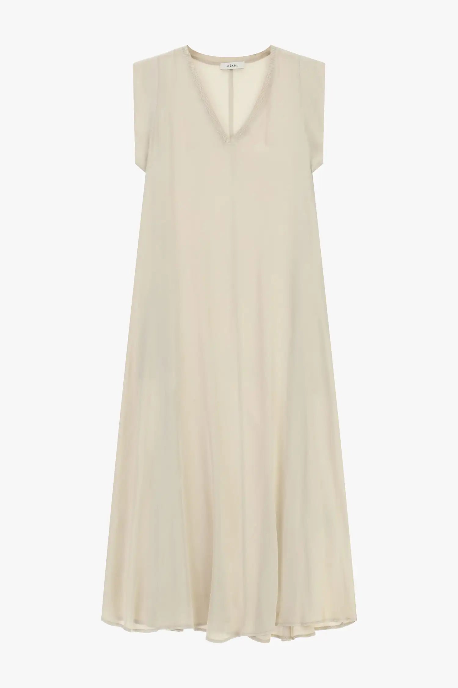 Robe longue satinée Dixie Marmo