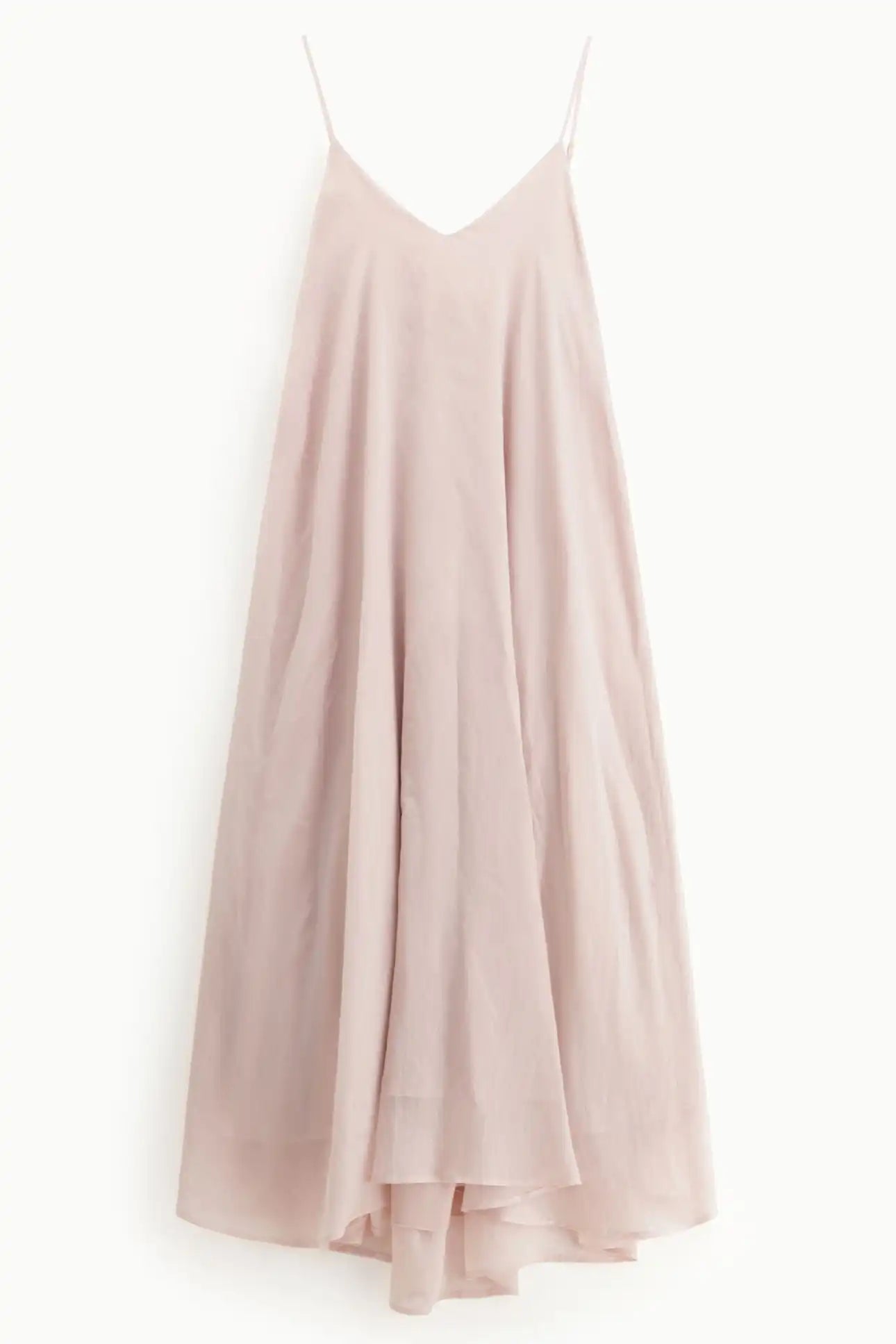 Robe longue Imperial à bretelles Rosa Confetto