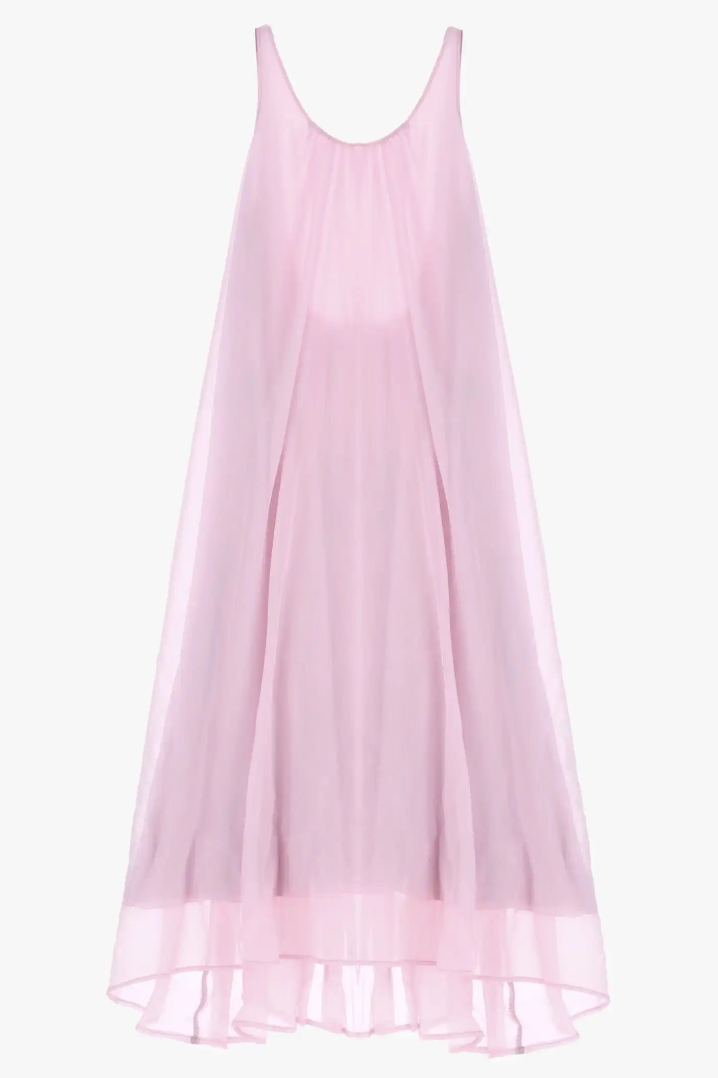 Robe longue Imperial Dos nu Rosa Confetto