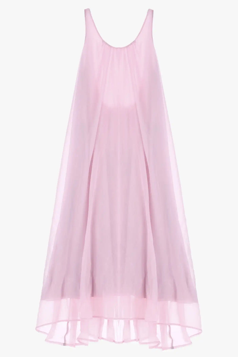Robe longue Imperial Dos nu Rosa Confetto