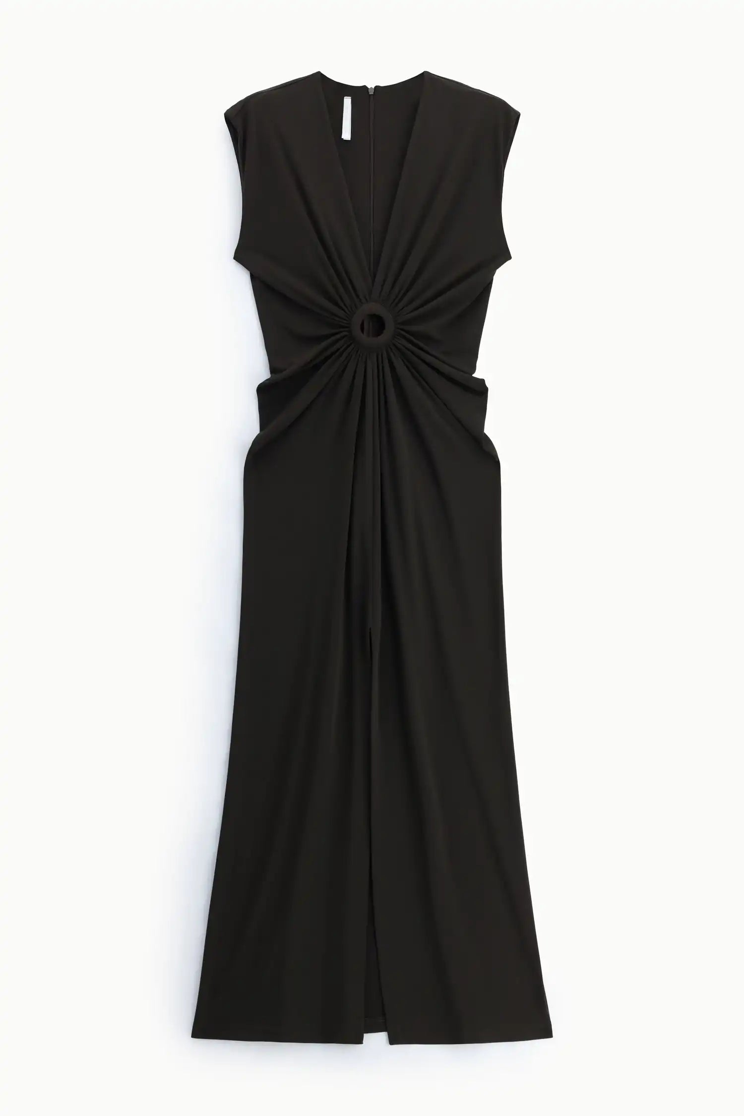 Robe longue Imperial anneau drapé Moro