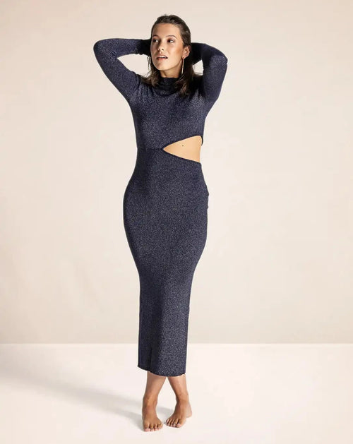 Robe longue Karma Koma Jackson Minuit