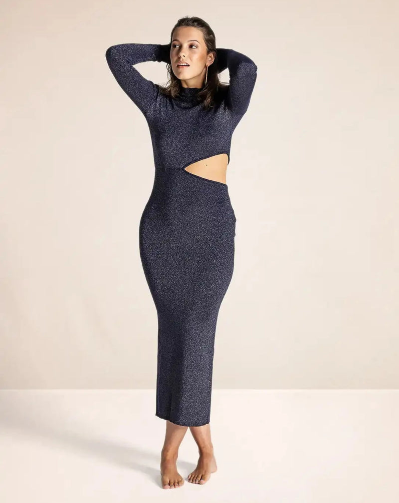 Robe longue Karma Koma Jackson Minuit