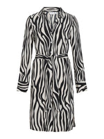Robe zèbre Vila Vifini Black