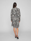 Robe zèbre Vila Vifini Black