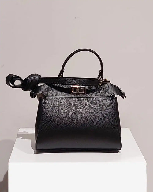Sac à main en cuir Noir
