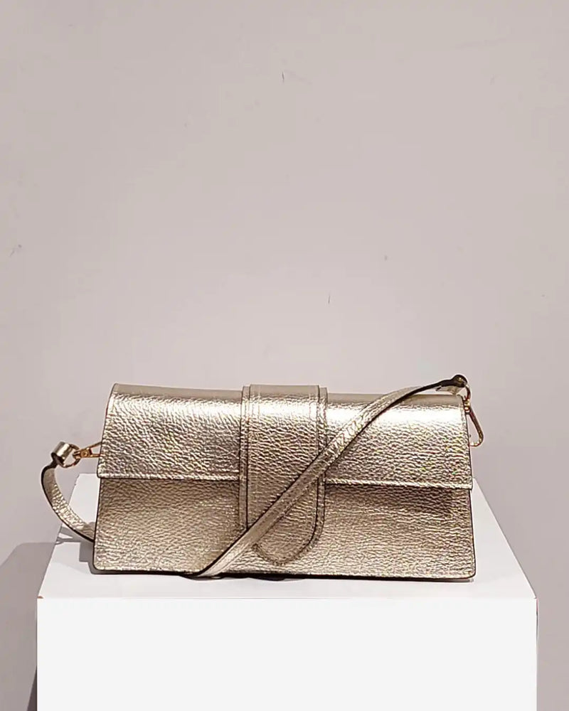 Sac à main en cuir Or