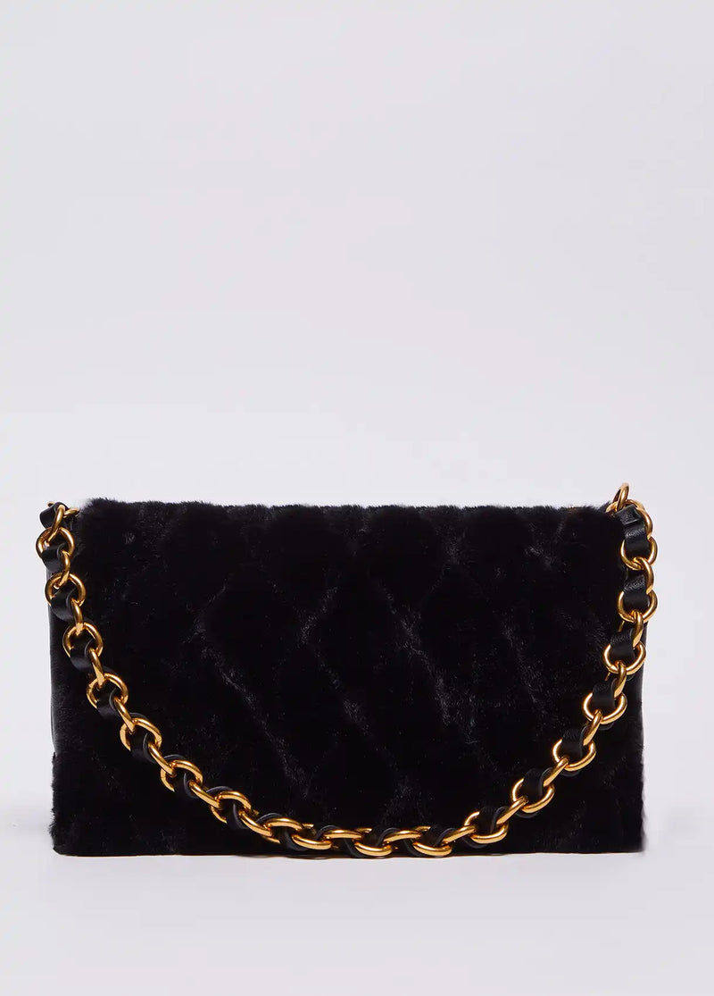 Sac à main Liu Jo Fourrure Nero