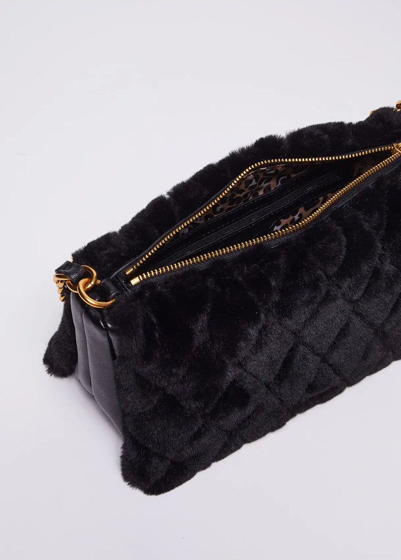 Sac à main Liu Jo Fourrure Nero
