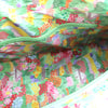 Panier en paille Broderies Multicolores