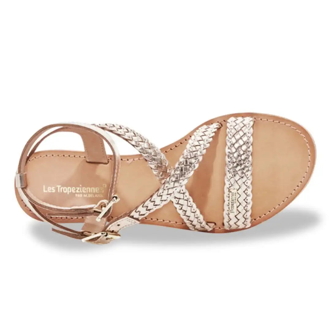 Chaussures Sandales LES TROPEZIENNES Monastres Hipsy Or
