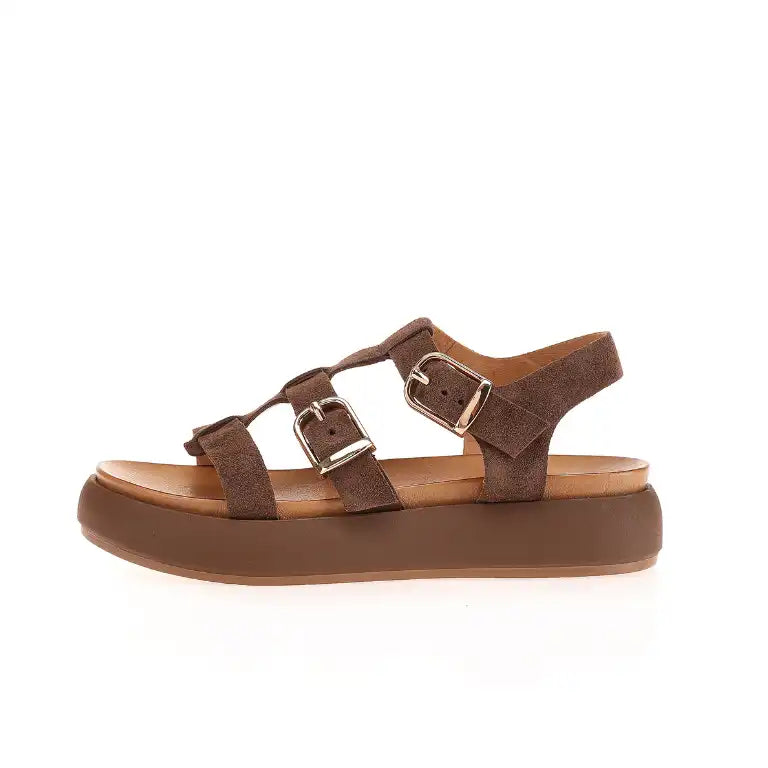 Sandales à plateforme Inuovo Dark Brown