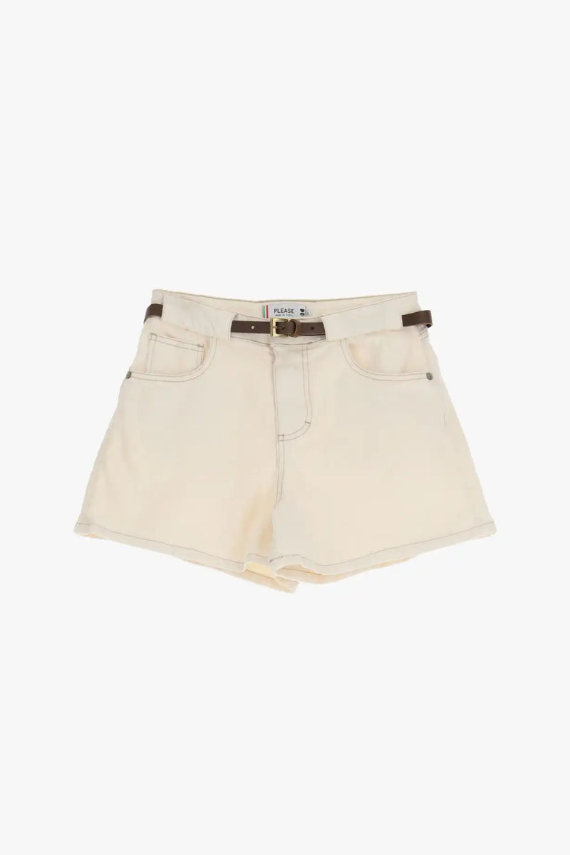 Short Please ceinturé Panna