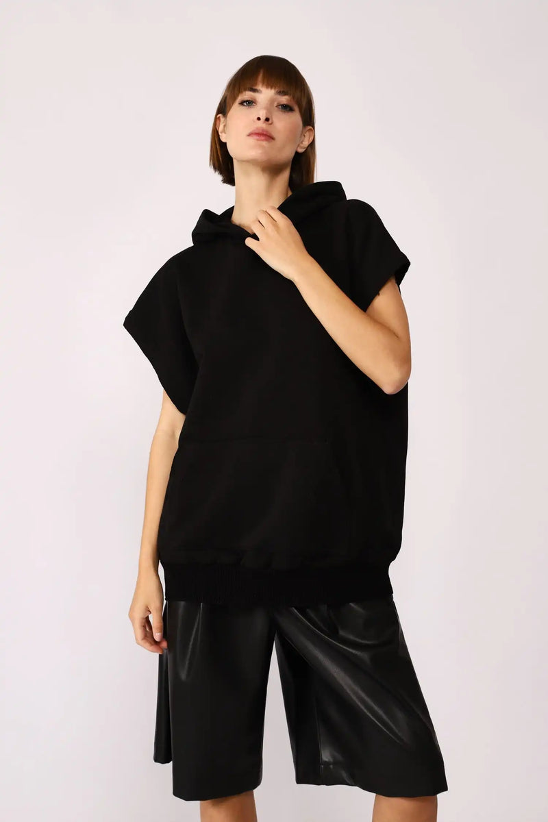 Sweat Dixie sans manche Nero