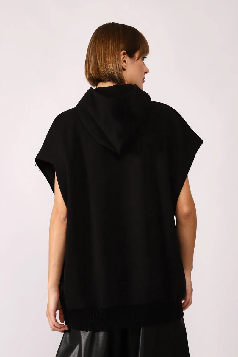 Sweat Dixie sans manche Nero