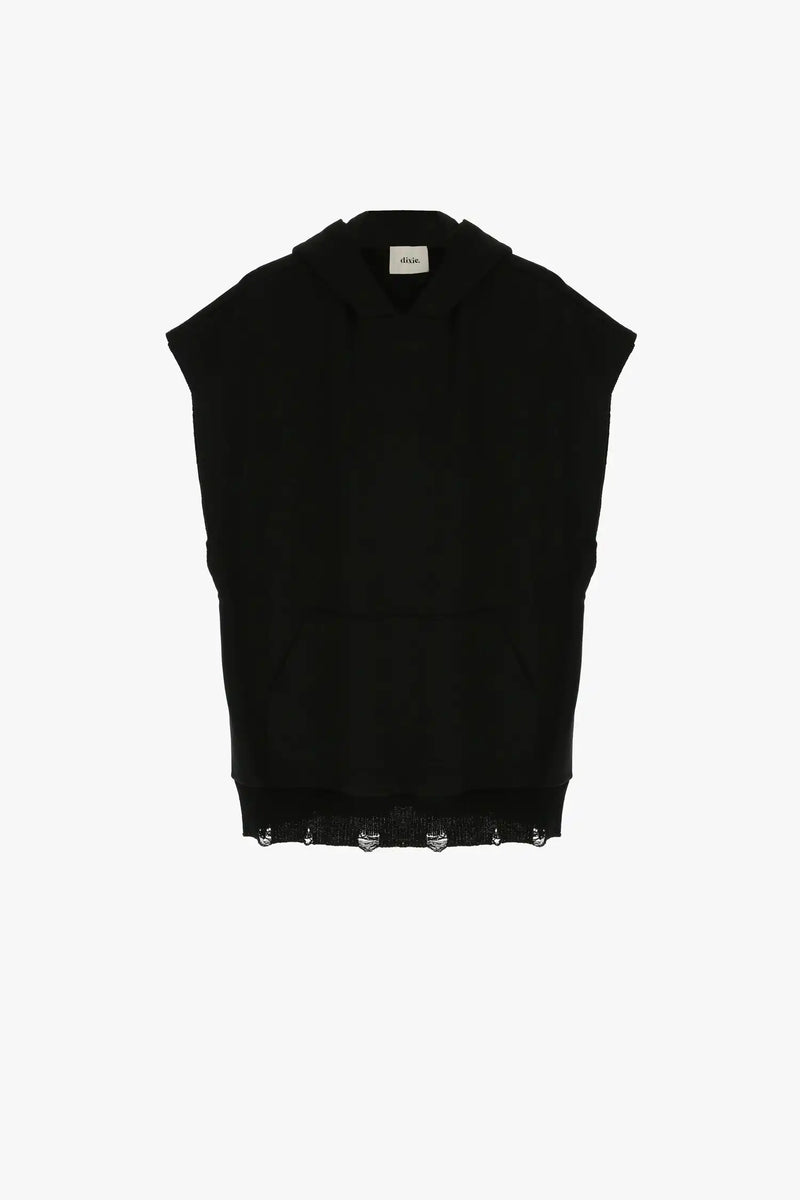 Sweat Dixie sans manche Nero
