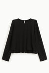 Sweat Imperial bande satin Nero