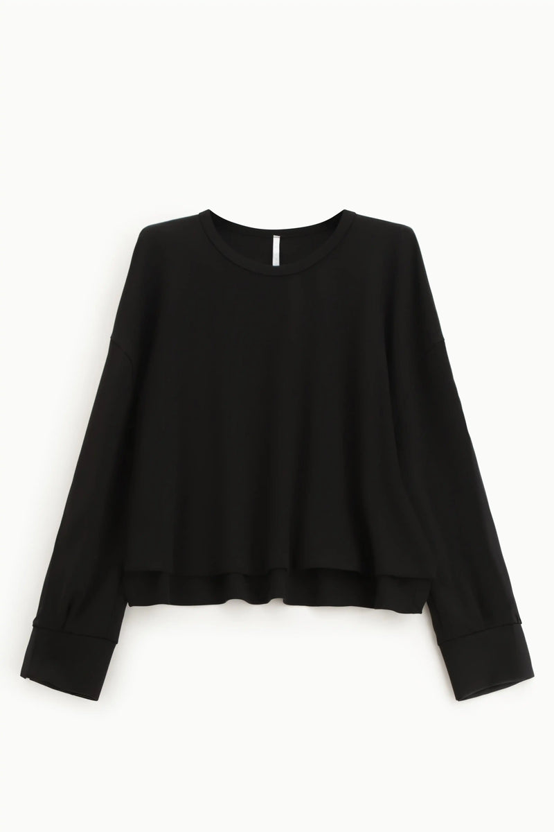 Sweat Imperial bande satin Nero