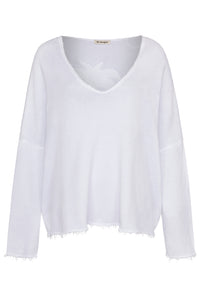 Sweat Liv Bergen Organic Palmiers Optic White