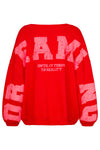Sweat Liv Bergen "DREAMING" Red