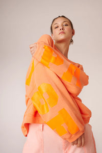 Sweat Liv Bergen "PARADISE" Salmon