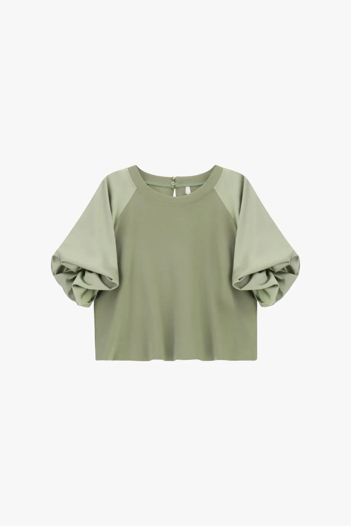 Sweat Imperial manches satin Sea Grass