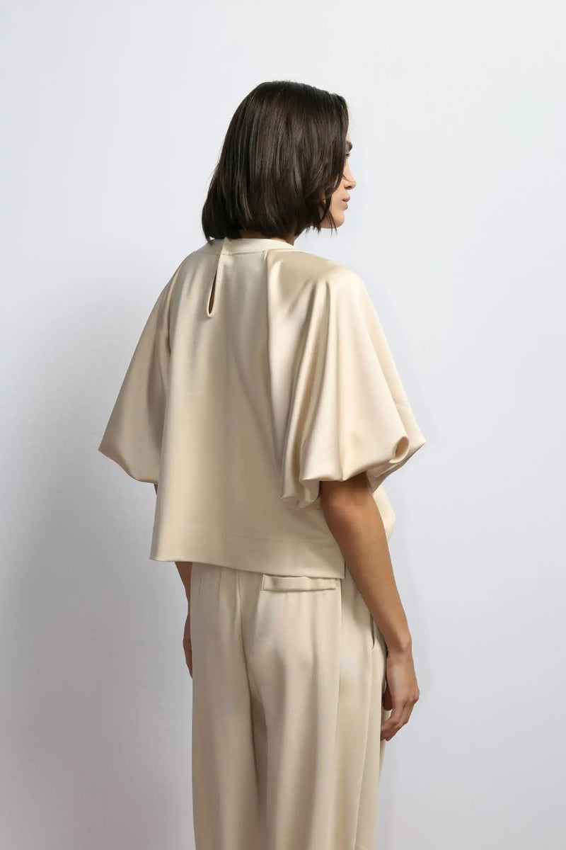 Sweat Imperial manches satin Gesso