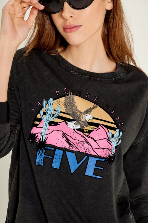 T-shirt Five Desert Acid Grey