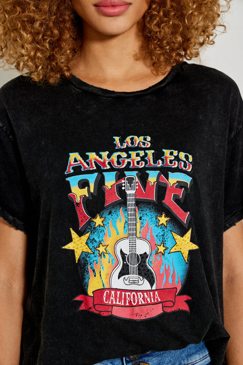 T-shirt Five Los Angeles Acid Grey