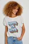 T-shirt Five Love Is Love White