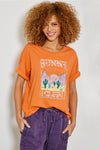 T-shirt Five Sunny Orange