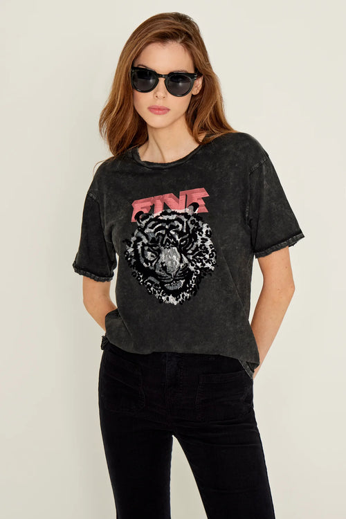 T-shirt Five Tiger Acid Grey