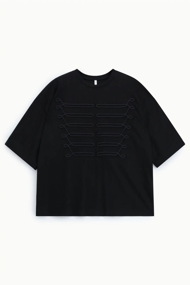 T-shirt Imperial Broderies Nero