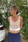 Top Imperial en dentelle Avorio