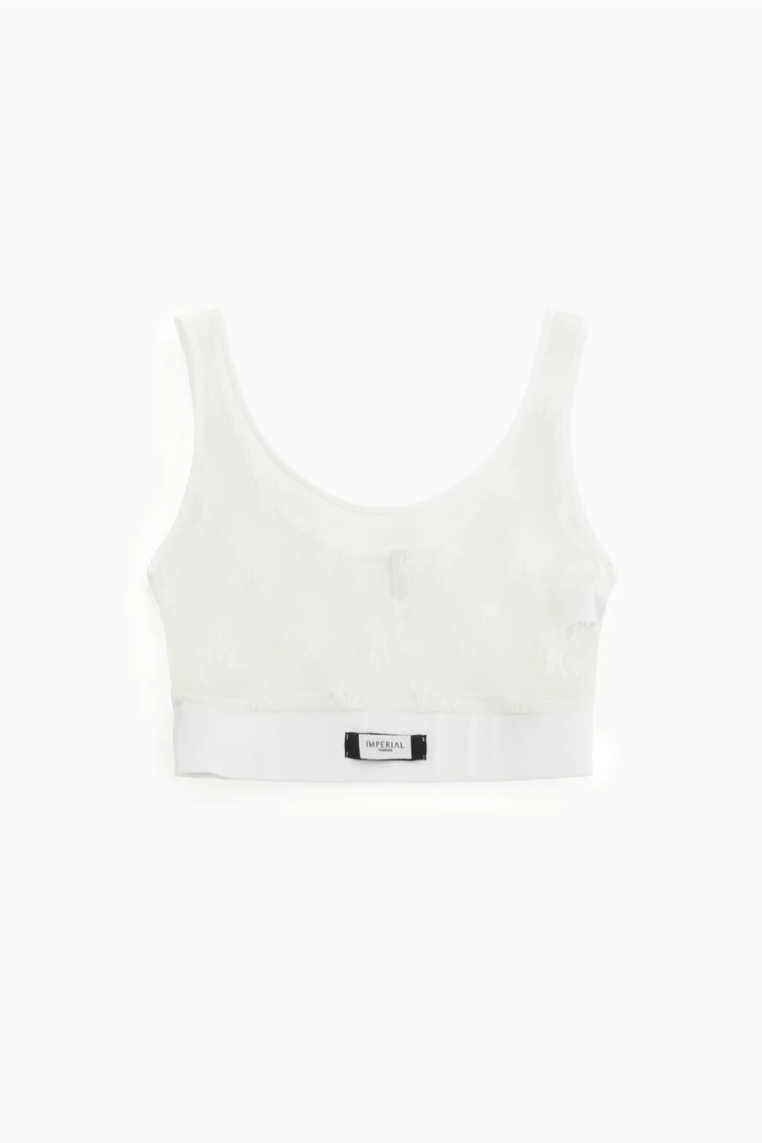 Top Imperial en dentelle Avorio
