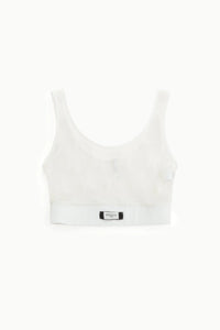 Top Imperial en dentelle Avorio