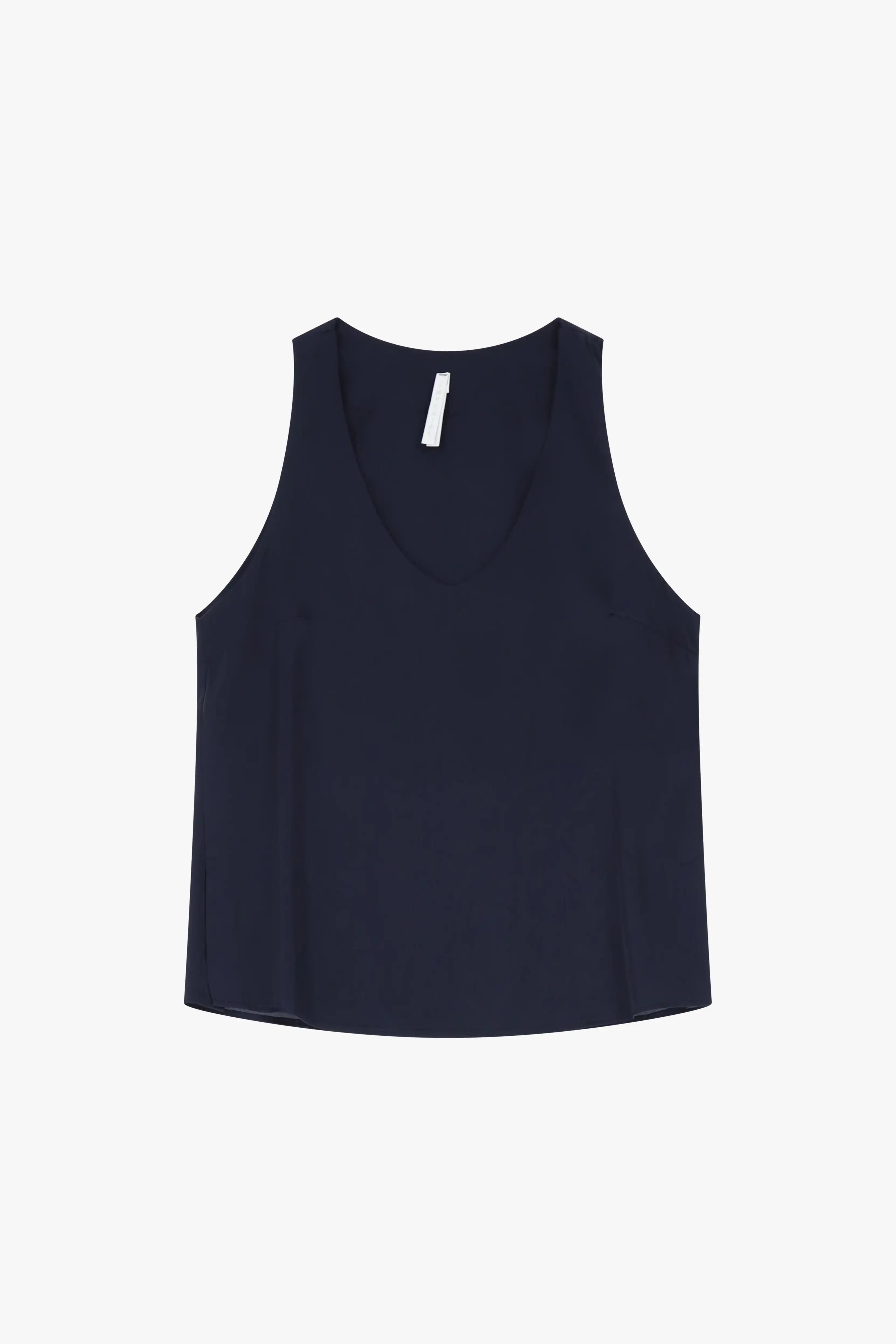 Débardeur Imperial satiné Navy