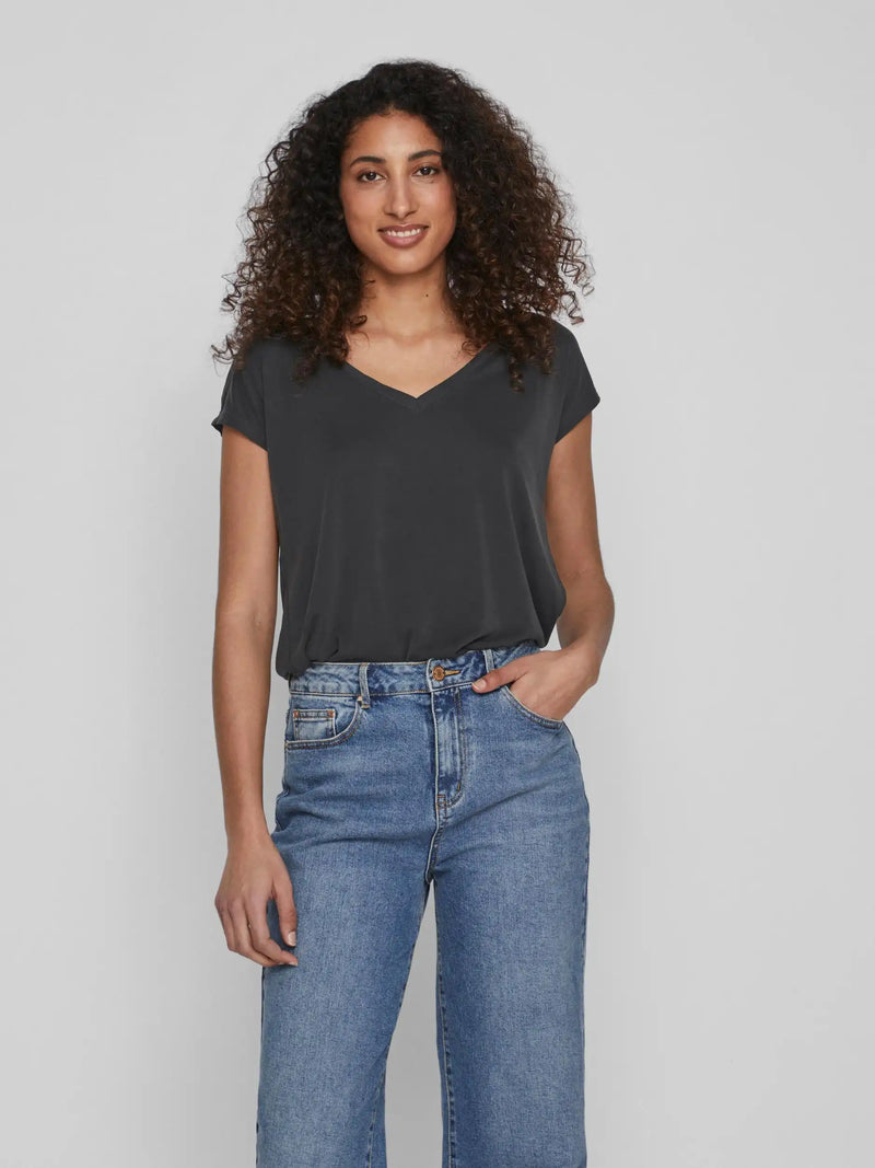 T-Shirt Vila Vimodala Black