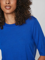 T-shirt en maille Rouge by Vila Vizui Limoges